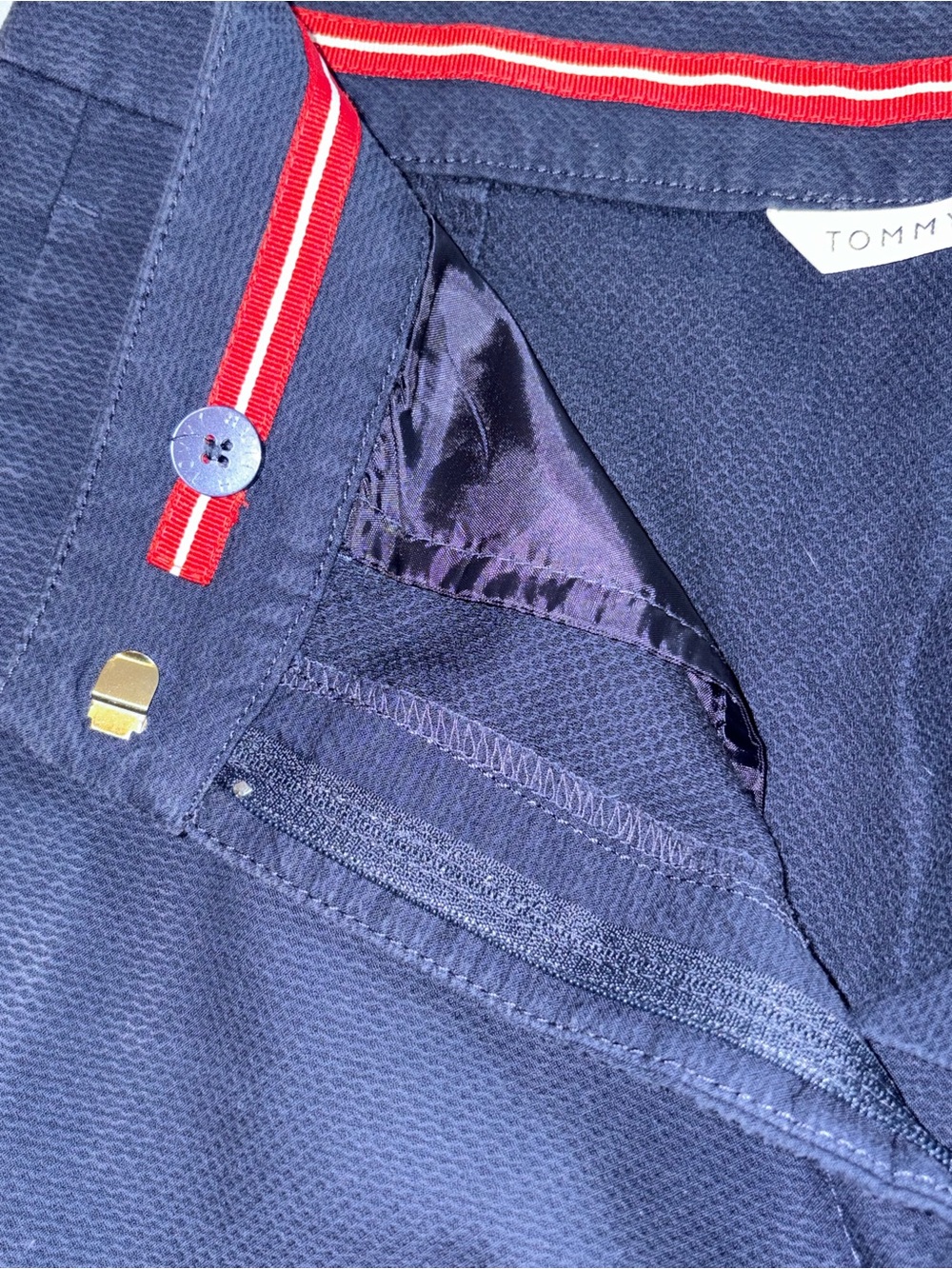 Tommy Hilfiger women’s Dark Navy Chinos size 6 - Picture 6 of 12